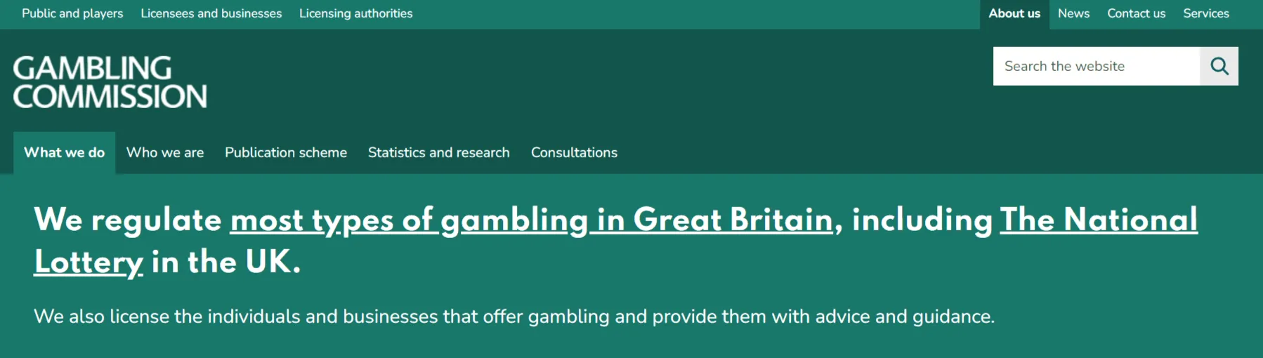 UK Gambling Commission Lizenz UKGC Lizenz aus Großbritannien